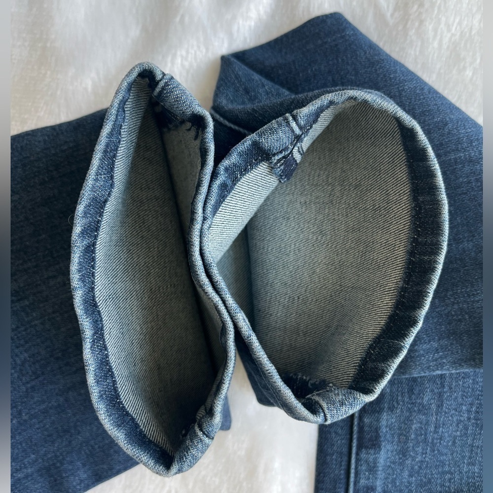 PISTOLA Women Denim Riley Mid-Rise Relaxed Jeans Straight Leg Spandex Size 25 - Picture 11 of 16